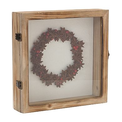 Dried Fruit Wreath Shadow Box (set Of 2)