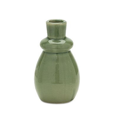 Sage Terra Cotta Vase (Set Of 2)