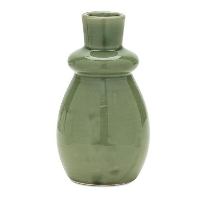 Sage Terra Cotta Vase (Set Of 2)