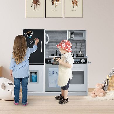 Toddler Pretend Play Kitchen For Boys And Girls 3-6 Years Old