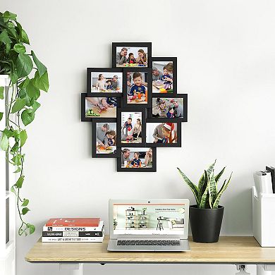 Collage Picture Frames, 4 X 6 Inches For 10 Photos, Assembly Required, Collage Multiple Photos