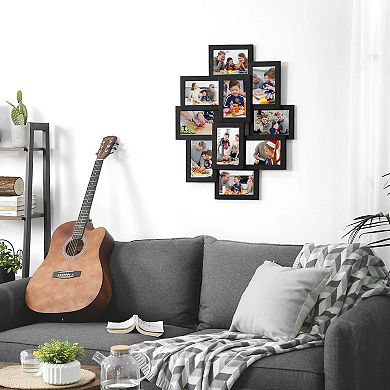 Collage Picture Frames, 4 X 6 Inches For 10 Photos, Assembly Required, Collage Multiple Photos