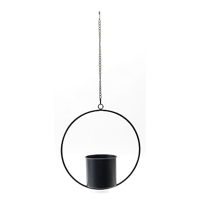 Modern Hanging Planter With Frame (set Of 2)