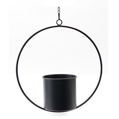 Modern Hanging Planter With Frame (set Of 2)