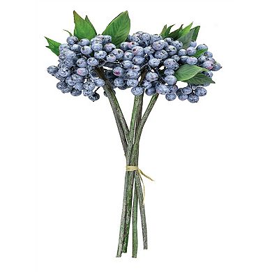 Blue Berry Foliage Bundle (set Of 12)