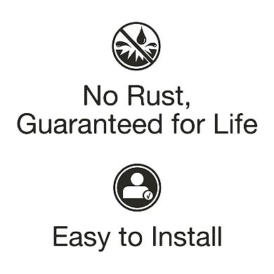 Sonoma Goods For Life® 12-Pack Rustproof Ultimate Shower Curtain Hooks