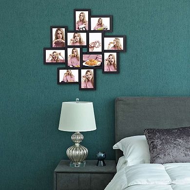 Picture Frames Collage For 12 Photos In 4x6 For Wall Mounting Multiple Picture Frames Glass