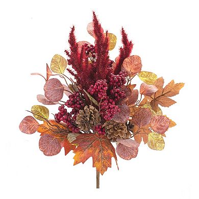 Rustic Red Mixed Fall Foliage Bush (Set of 2)