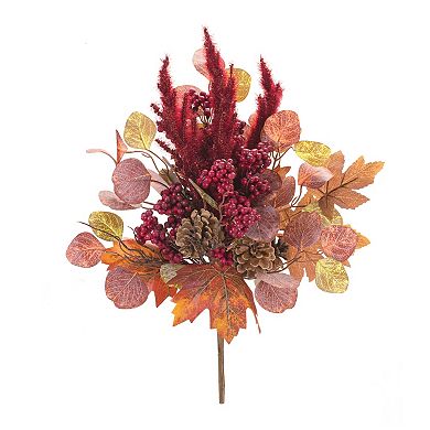 Rustic Red Mixed Fall Foliage Bush (Set of 2)