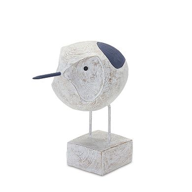 Modern Bird Sculpture (set Of 2)