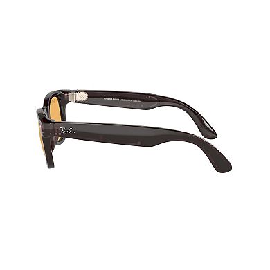 Ray-Ban Meta Wayfarer 0RW4006 50mm Square Sunglasses