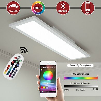 18w Rgb Led Ceiling Light With Remote Control