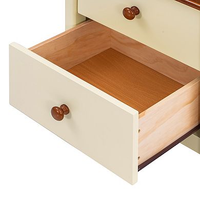 Merax Wooden Nightstand With Two Drawers