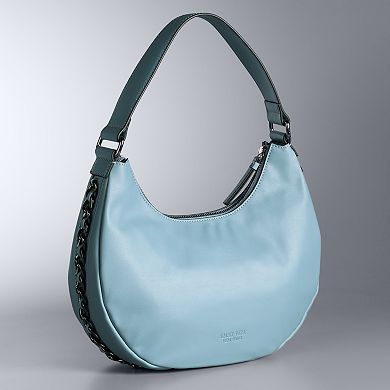 Simply Vera Vera Wang Jade Crescent Shoulder Bag With Chain