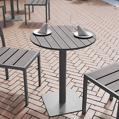 Flash Furniture Finch Outdoor Round Table
