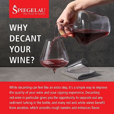 Spiegelau Definition 1l Wine Decanter And Stopper (set Of 1)