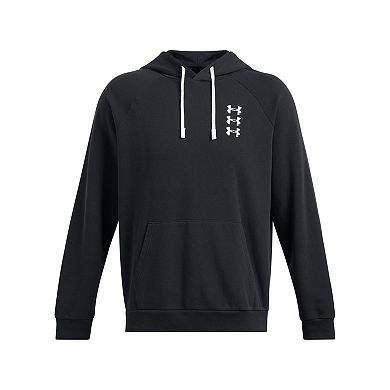 Men's Under Armour Rival Fleece Textured Tri-Logo Hoodie