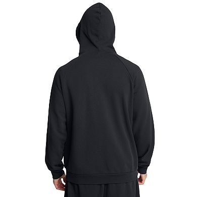 Men's Under Armour Rival Fleece Textured Tri-Logo Hoodie