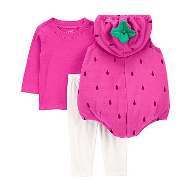 Baby Girl Carter's Strawberry Halloween Costume