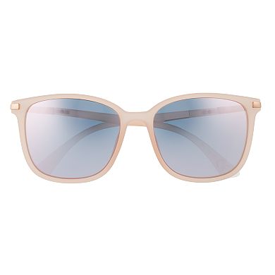 Women's Tek Gear® 57mm Thin Combo Modern Square Polarized Sunglasses