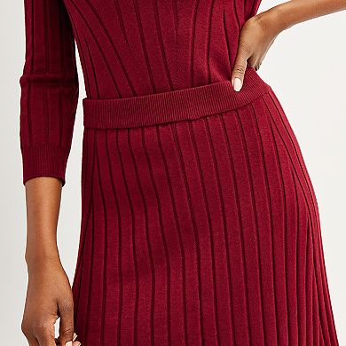 Women's Rachel Roy Fine Gauge Ribbed Sweater Skirt