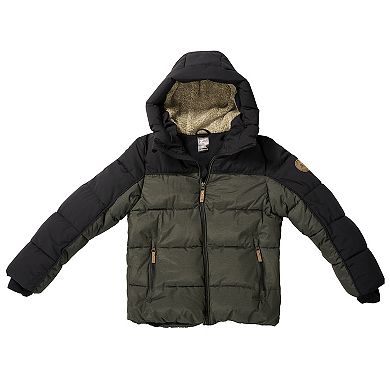 Boys 4-20 ZeroXposur Avalanche Fleece Lined Hooded Puffer Jacket