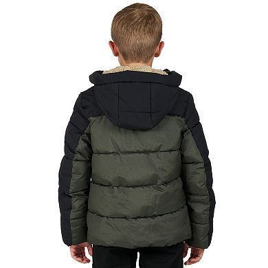 Boys 4-20 ZeroXposur Avalanche Fleece Lined Hooded Puffer Jacket