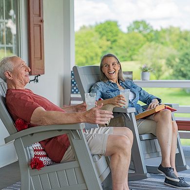 Suncast Rocking Chair with Storage