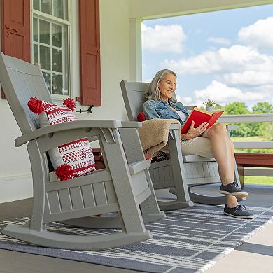 Suncast Rocking Chair with Storage