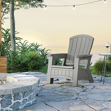 Suncast Adirondack Chair with Storage