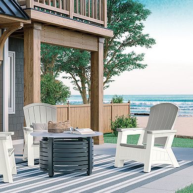 Suncast Adirondack Chair with Storage