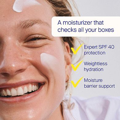 Triple Prep Weightless Multitasking Moisturizer SPF 40 Face Sunscreen