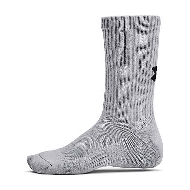 Under Armour Kids' UA Performance Tech Crew Socks 6-Pack