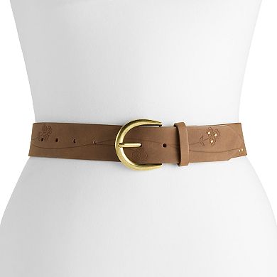 Women's Sonoma Goods For Life® Vine Embossed Studded Belt