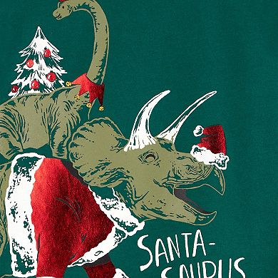 Baby Boy Carter's Christmas Dinosaur Graphic Tee