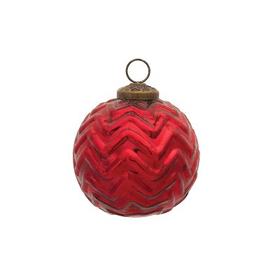 Mercury Glass Ball Ornament (set Of 12)