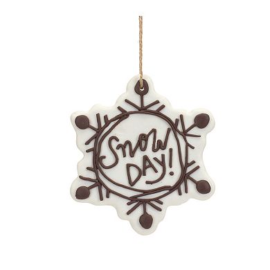 Cut Cookie Design Snowflake Ornament (Set Of 12)