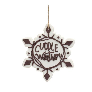 Cut Cookie Design Snowflake Ornament (Set Of 12)