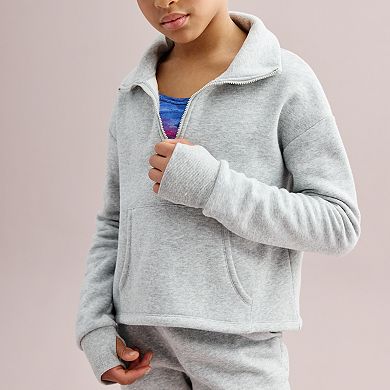 Girls 7-20 Tek Gear® Half-Zip Fleece Pullover in Regular and Plus