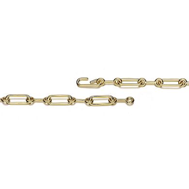 14k Gold Plated Link Chain Bracelet
