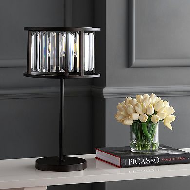 Bevin Metal/crystal Led Table Lamp