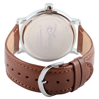 Disney's Mickey Mouse Leather Strap Men's Watch - W002419