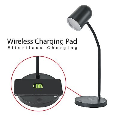 Wireless Charging Desk Lamp