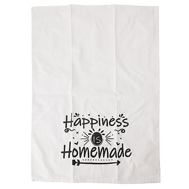 Quirky Kitchen Happiness Is Homemade Towel