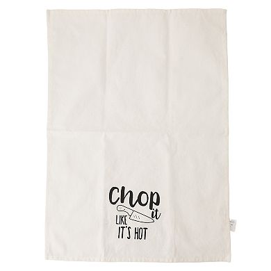 Quirky Kitchen Chop It Like Its Hot Hand Towel