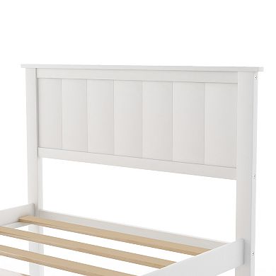 Merax Platform Bed With Under-bed Drawer