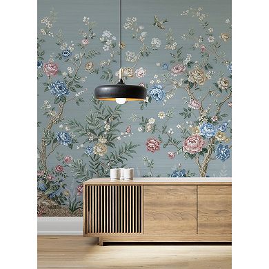 Brewster Home Fashions Winter Chinoiserie Mural Wallpaper Decals