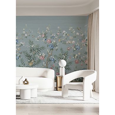 Brewster Home Fashions Winter Chinoiserie Mural Wallpaper Decals