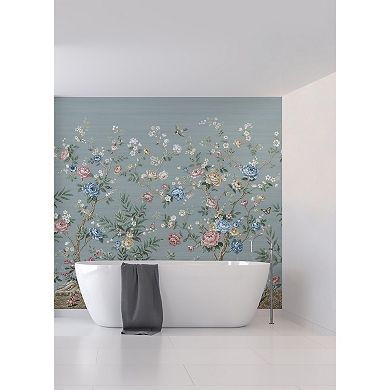 Brewster Home Fashions Winter Chinoiserie Mural Wallpaper Decals