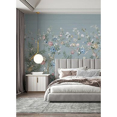 Brewster Home Fashions Winter Chinoiserie Mural Wallpaper Decals